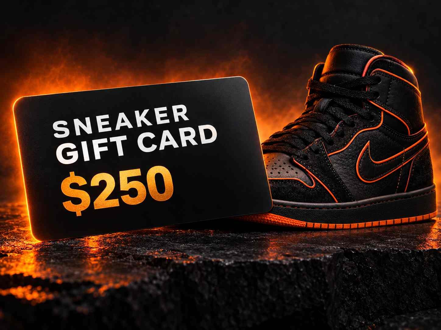250$ Sneaker Gift Card
